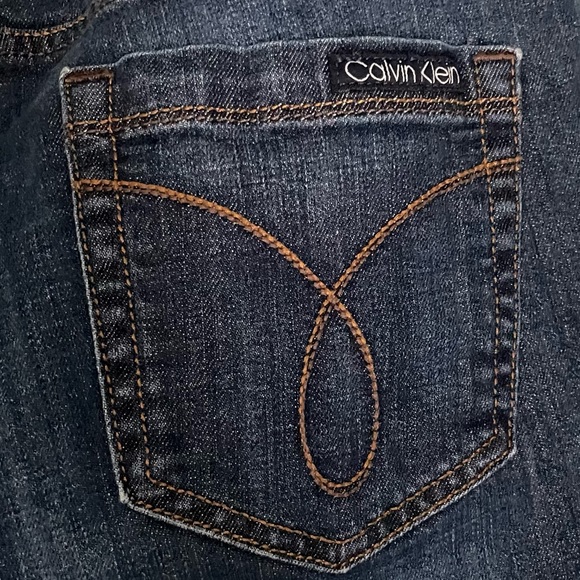 Calvin Klein Skinny Denim Blue Jeans Size 30/10 - Picture 6 of 11